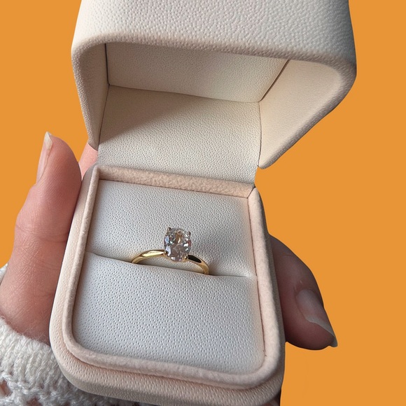 18k Gold Plated Ring - Picture 2 of 3